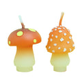 Birthday candles mushroom candles for party supplies and wedding favor.