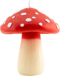 Mushroom candle, unscented soy wax, novelty candle for decoration.