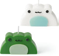 Frog scented candles set, funny gift home aesthetic decor, pine fragrance aromatherapy natural soy wax novelty candle.