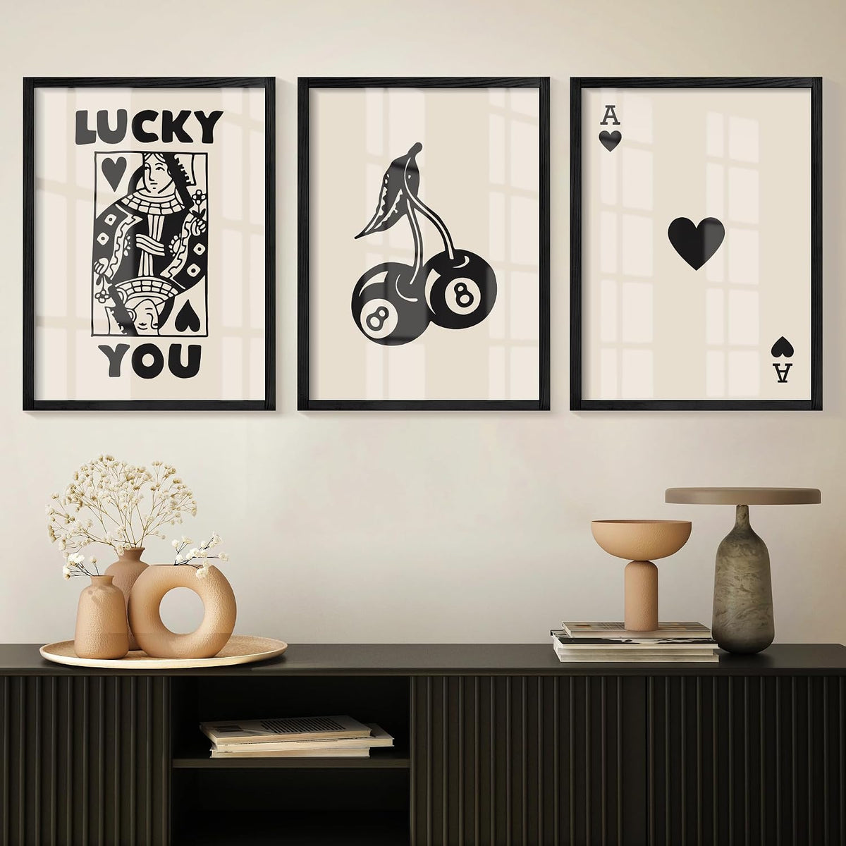 Inspirational Poker Poster Framed Wall Art