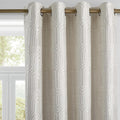 Geometric Jacquard Blackout Curtains