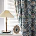 Black Gold Damask Jacquard Curtains