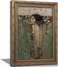 Dark Academia Ophelia Gold Framed Art