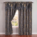 Classic Golden Damask Jacquard Curtains